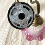 Pair of retro style wall lights, tulips