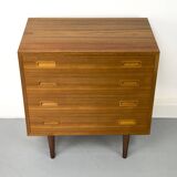 Chest of Drawers in Teak by Carlo Jensen for Hundevad & Co., 1960s