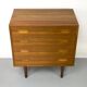 Commode en teck par Carlo Jensen pour Hundevad & Co., années 1960