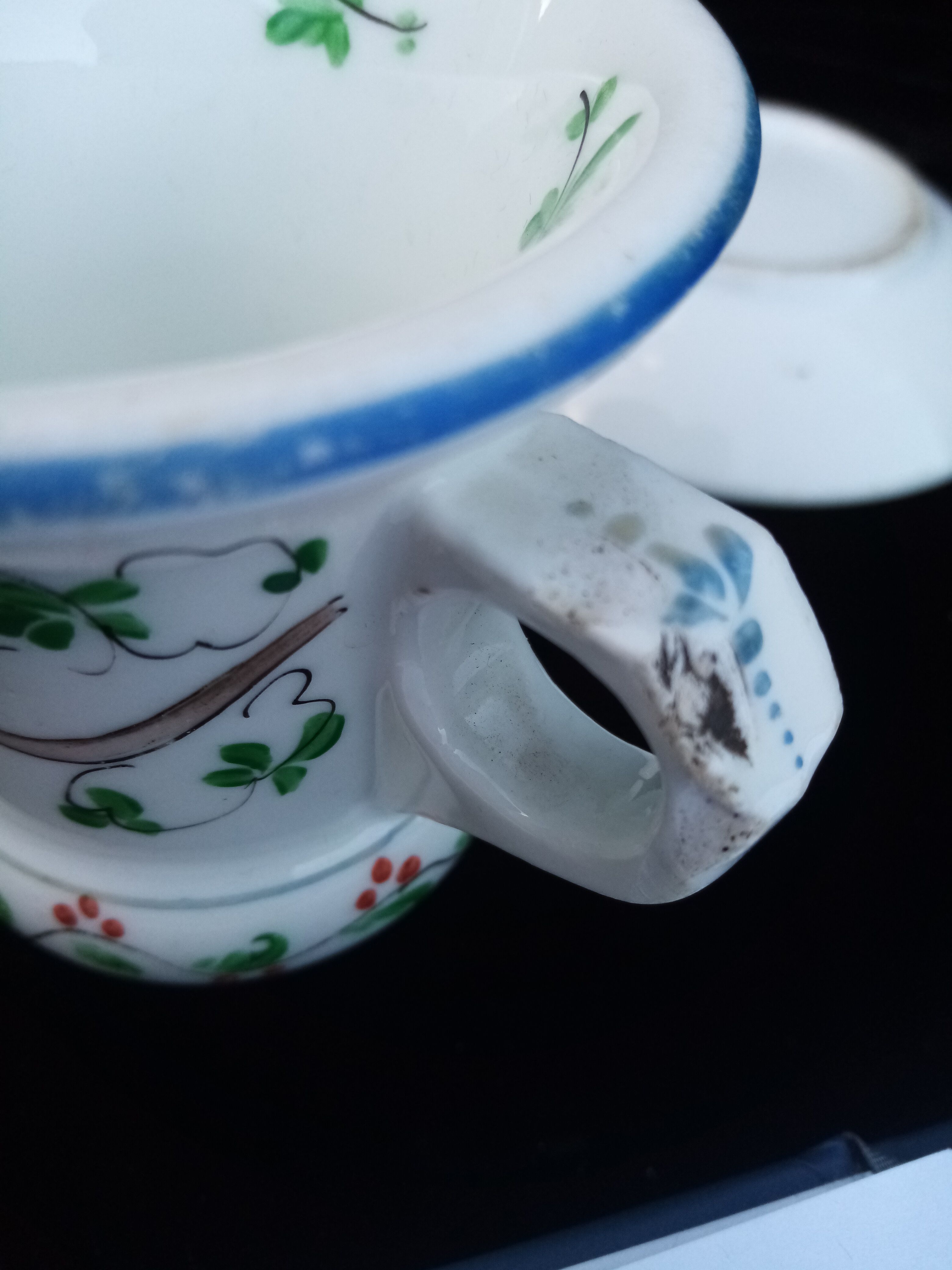 Pair of Napoleon III cups