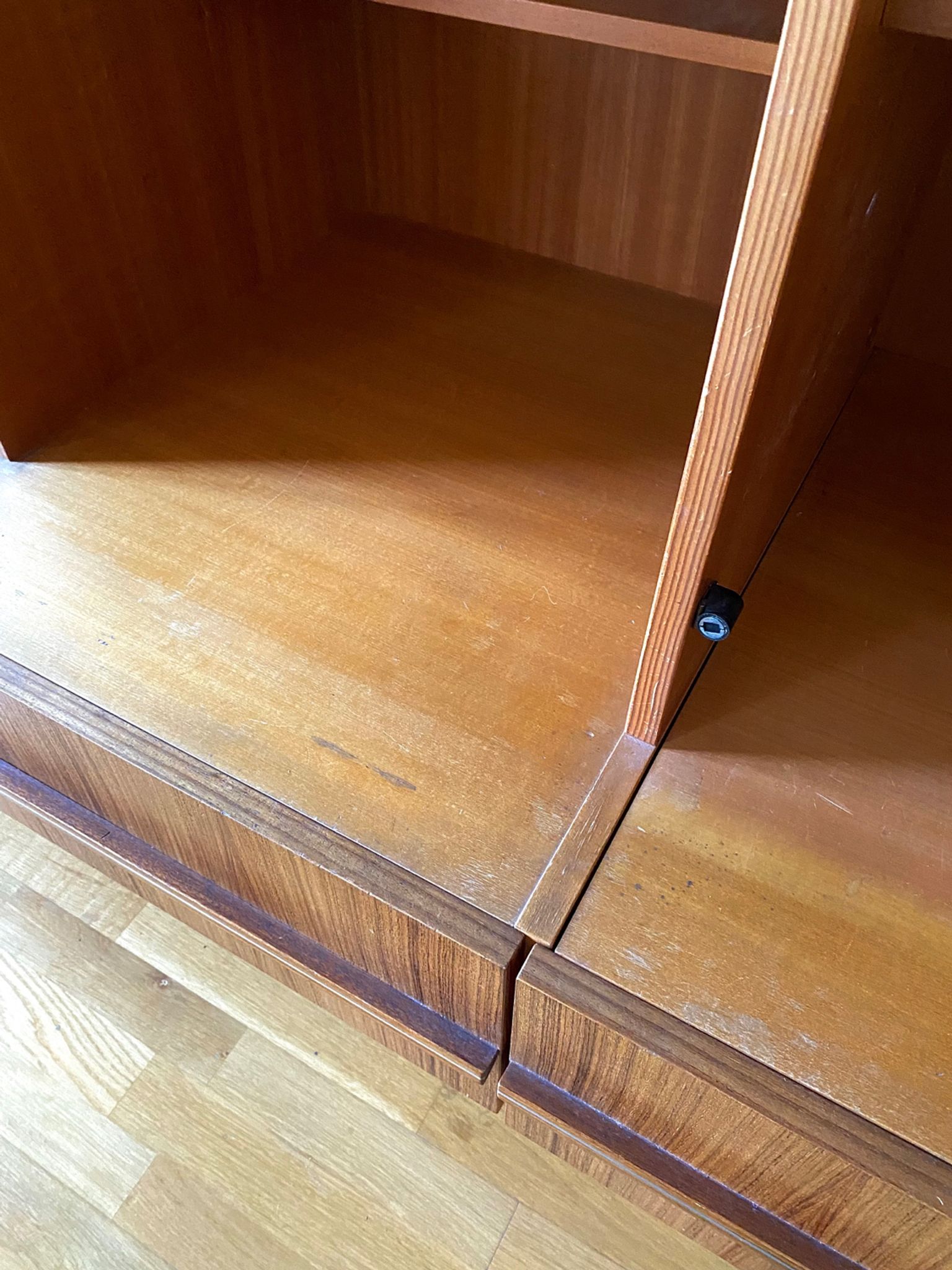 Wall unit / bookcase Italian Luigi Bartolini 1960