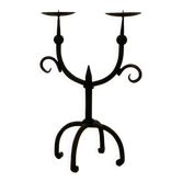 Chandelier double, fer forgé