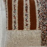 Set of 2 wool knitted cushions