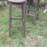 Paire de tabourets d'atelier