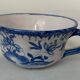 4 tasses à café en porcelaine Paul Gouazé, Martres Tolosane, croix occitane, 1920