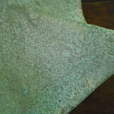 Fruit cup with silver metal foot, Murano granite glass "Vetro eseguito da maestri di Murano"