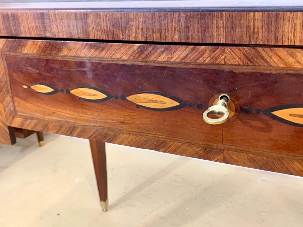 Office Art Deco period 1925 in veneer of precious wood