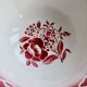 Vintage earthenware salad bowl from Digoin Sarreguemines, model Odette.