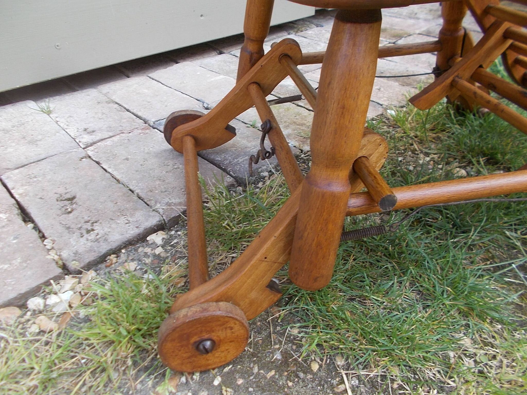 Ancienne chaise haute pour enfant Luterma