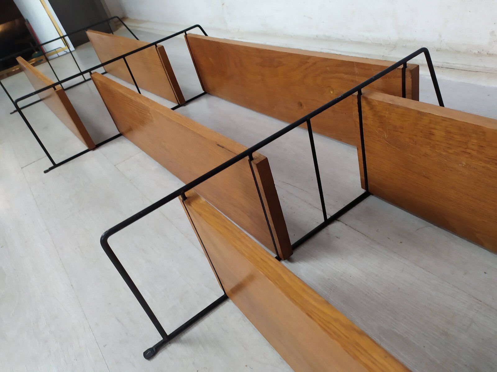 Vintage String wall shelf, 1950s