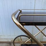 Furniture serving rolling bar 60s
