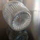 Vintage pressed glass carafe