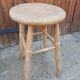 Antique 4-legged wooden stool