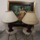 Duo of bedside lamps