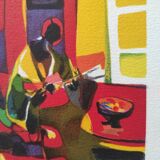 Lithograph by Marcel Mouly