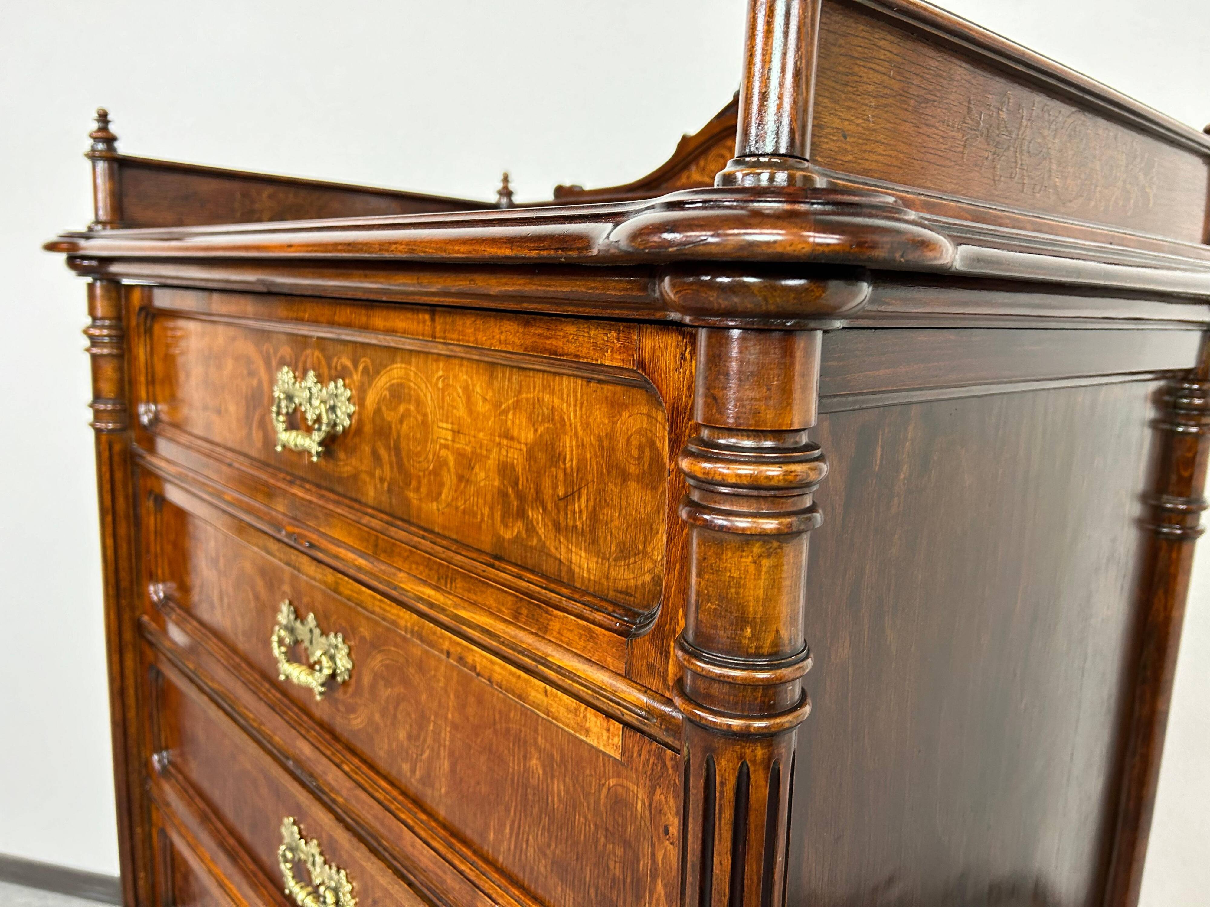 Art Nouveau chest of drawers by Jacob & Josef Kohn