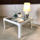 Coffee table with glass top by Peter Ghyczy for Horn Collection, 1960s