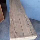 Brutalist console 120 cm solid wood