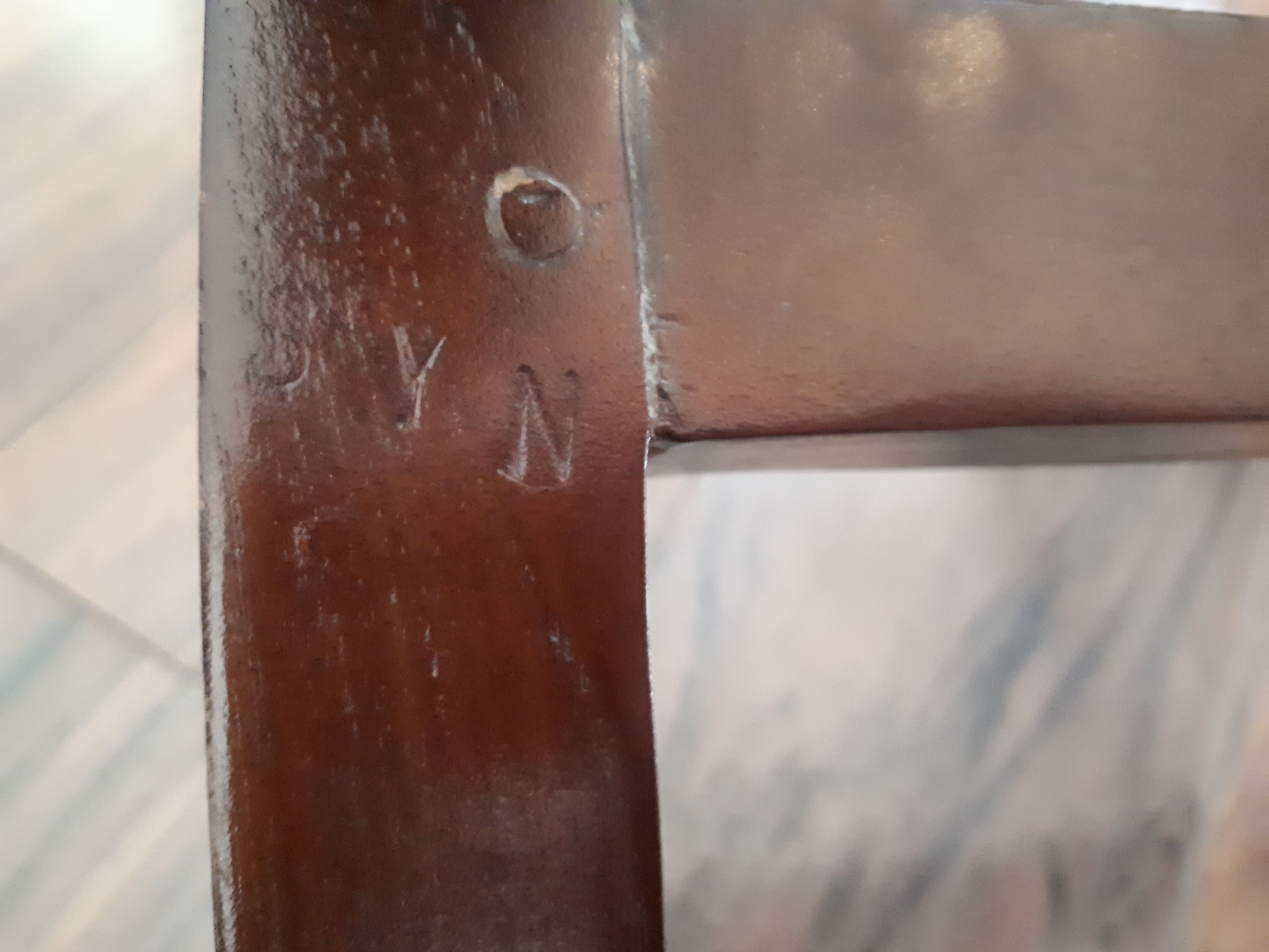 Pair of armchairs English style colonial