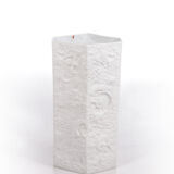 Large AK Kaiser porcelain vase with a white shell fossil pattern