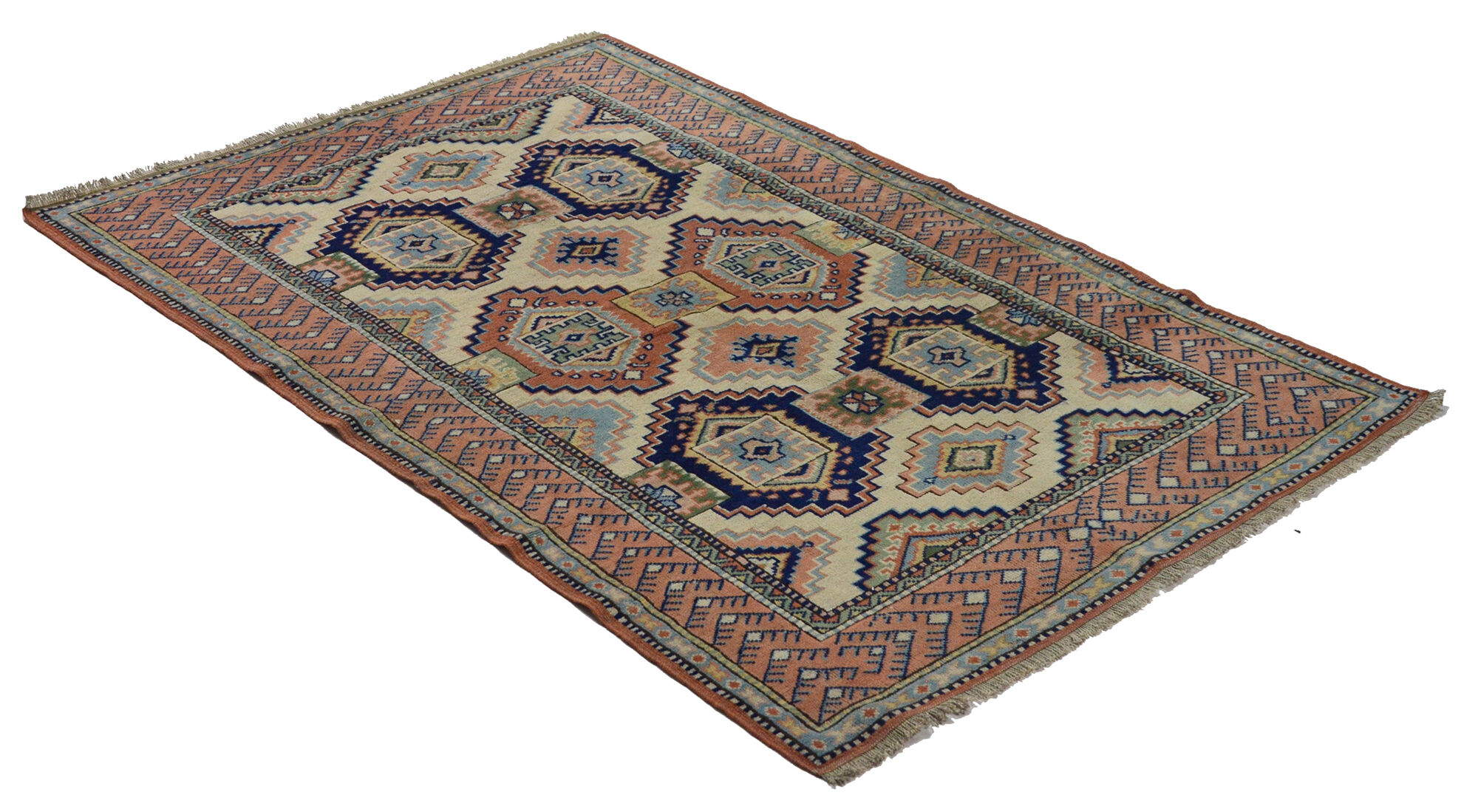 Tapis kilim artisanal d’Anatolie 206 cm x 135 cm