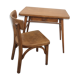 Bureau d'écolier et sa chaise Baumann