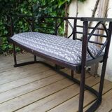 Banquette Josef Hoffmann, sécession viennoise, Winer Werkstätte
