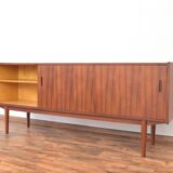 Trio de modèles de buffets Mid-Century en Teck par Nils Jonsson pour Hugo Troeds, Suède, 1960.
