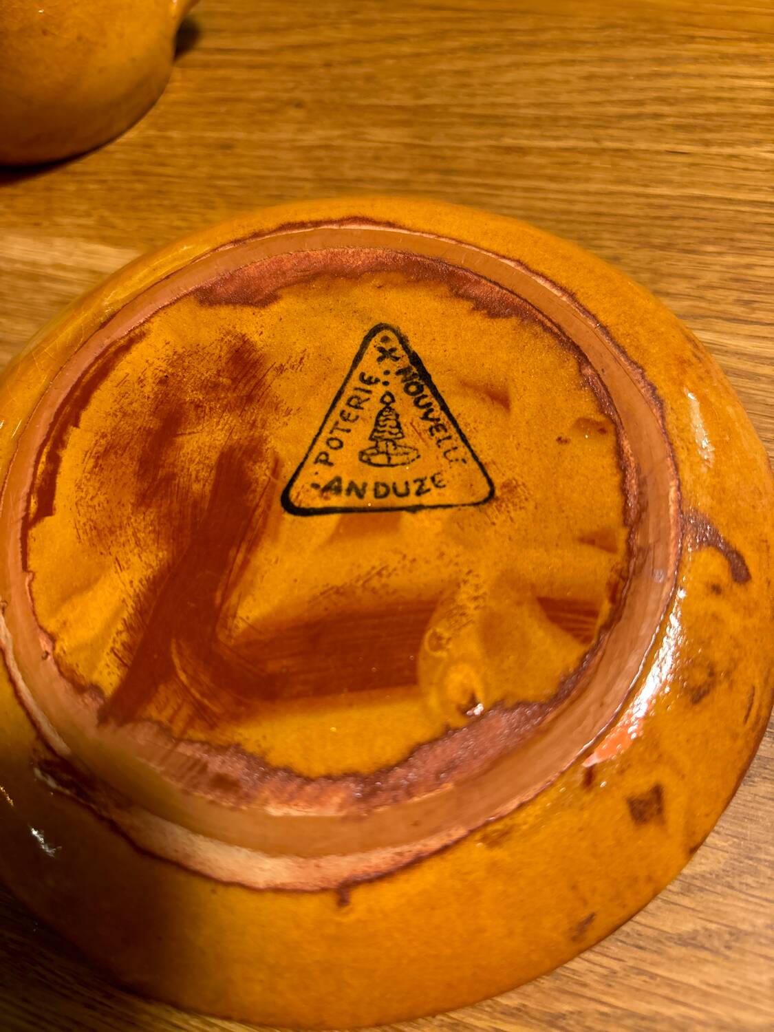 Ensemble de 4 tasses poterie d’Anduze