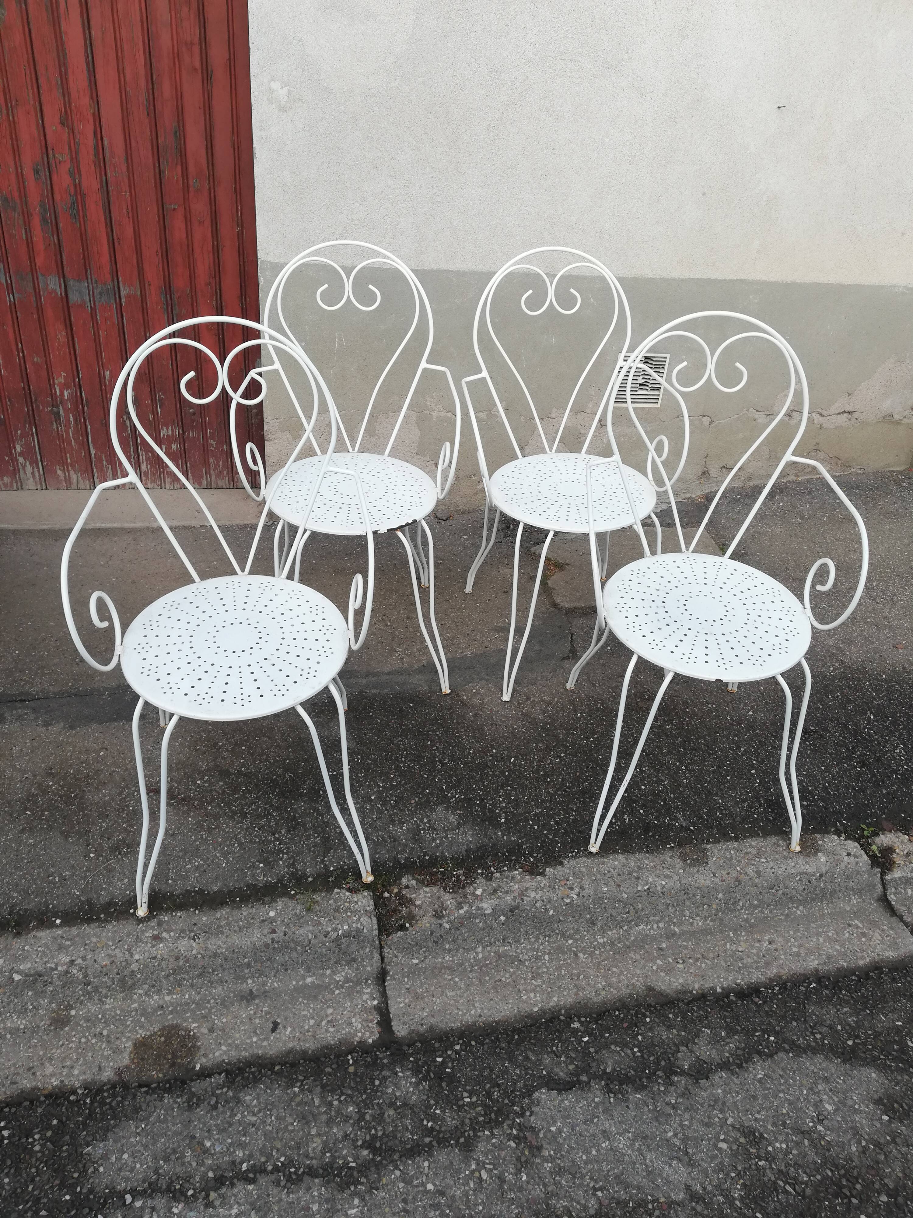 Wrought iron garden room