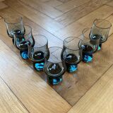 Verres bleu fumés