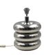 Hollywood regency chromed table lamp base, Luci Milano Italy, 1970s