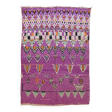 Purple Berber Rug - 303 x 200 cm