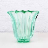 Art deco glass vase