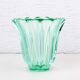 Art deco glass vase