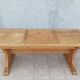 Solid pine farmhouse table