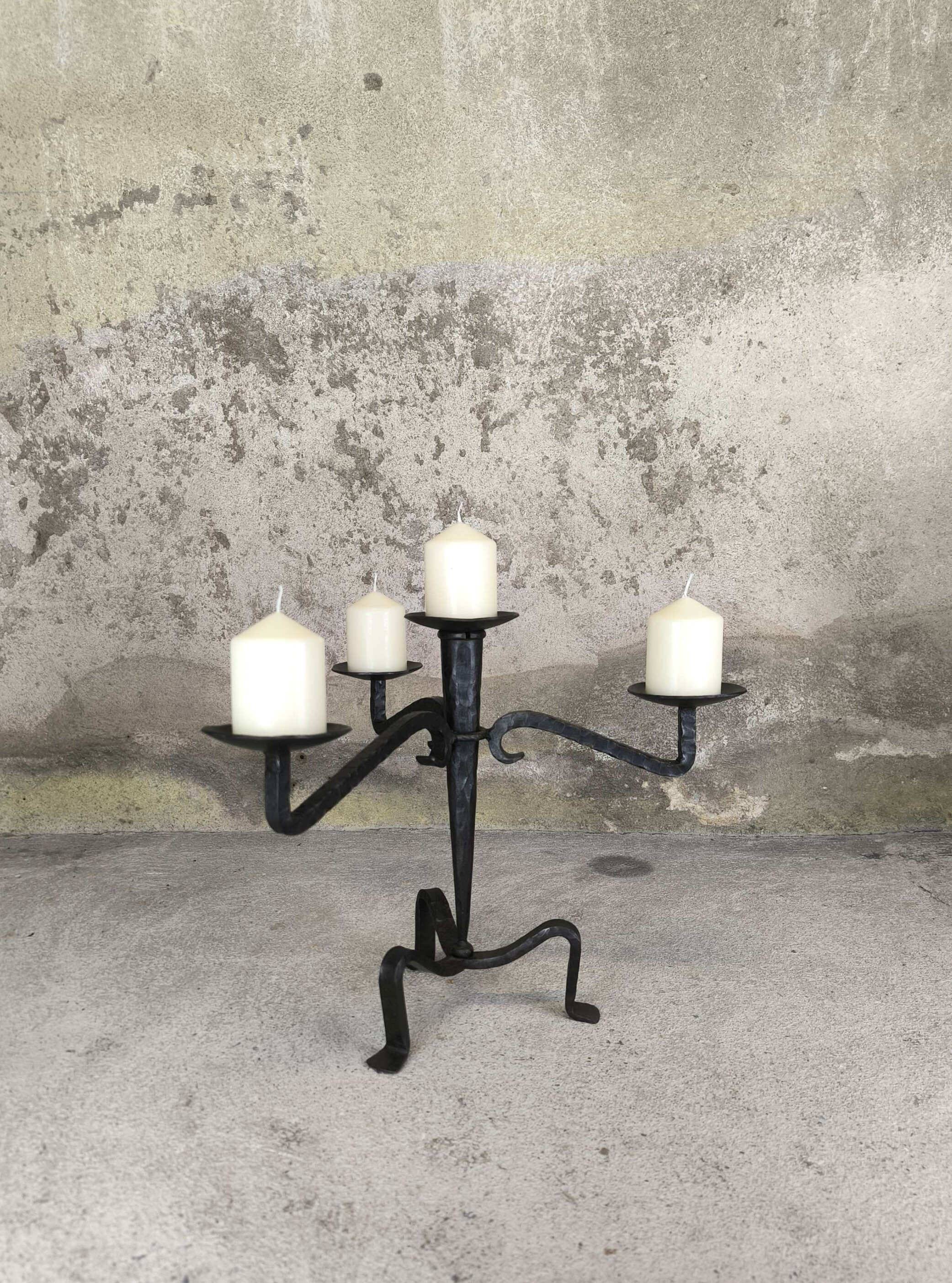 Vintage brutalist chandelier