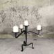 Vintage brutalist chandelier