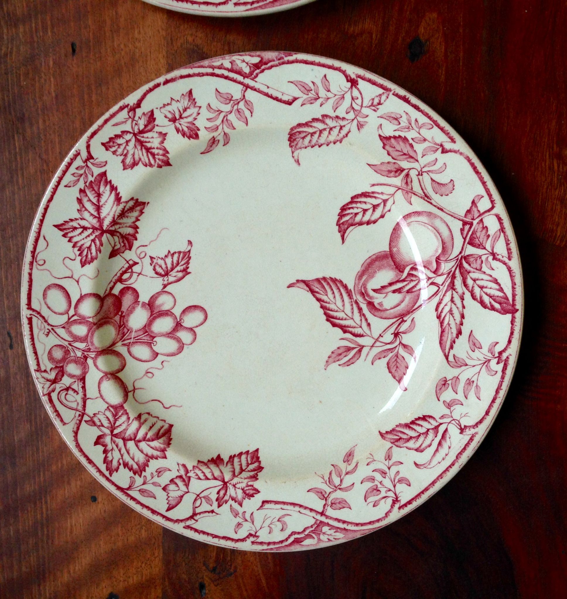 Assiettes anciennes XIXème