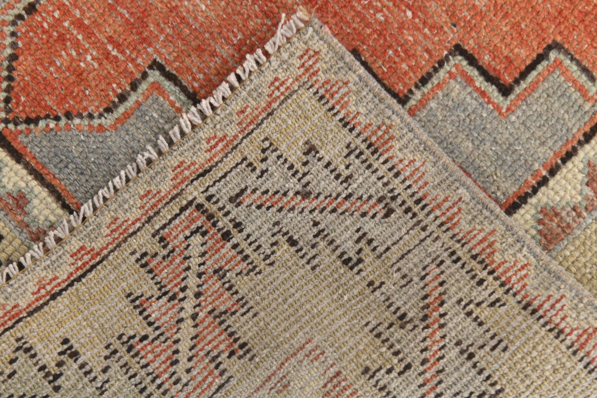 Persian Runner Rug, 91x305Cm