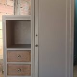 Asymmetrical Art Deco period wardrobe