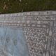 Vintage Turkish Oushak rug 212x265 cm