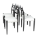 6 chaises par D. Gomme pour G Plan, 1950