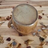 Pair of pitchers carafes vase stoneware