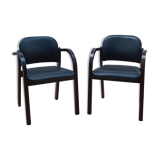Pair of meeting chairs