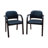 Pair of meeting chairs