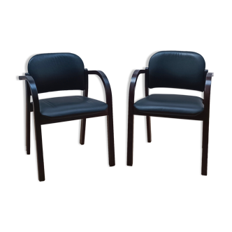 Pair of meeting chairs