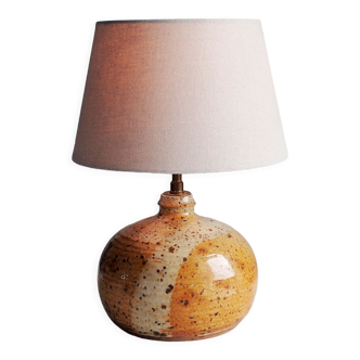 Pyrite stoneware lamp
