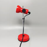 1970s red table lamp by Veneta Lumi