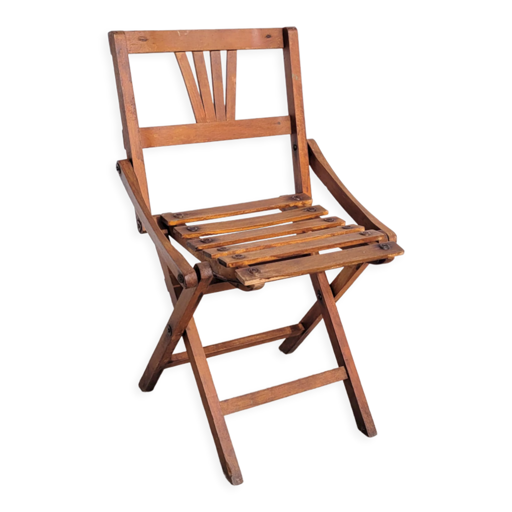Folding wooden children's chair 1940